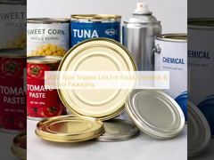 Custom Tinplate Lids For Food and Industrial Packaging