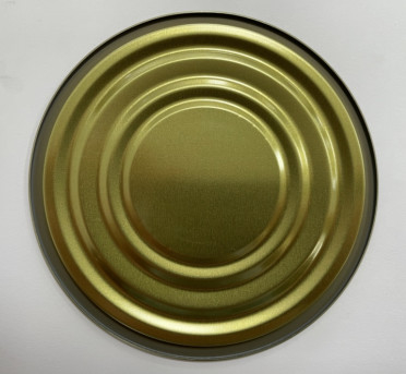 Diámetro de la resistencia a la corrosión de Bean Can Tinplate Lid Cover de los pescados de la carne SPTE TFS 99m m