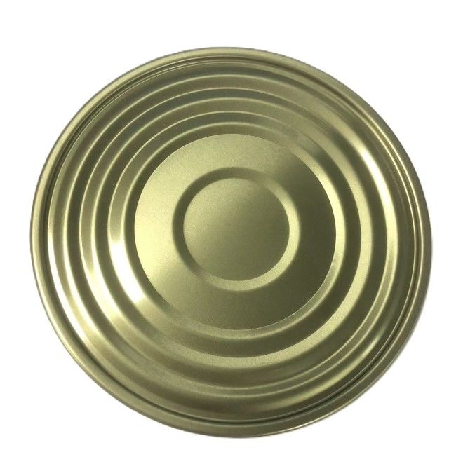 Finales inferiores 603D 153mm tapa de hojalata para latas de lata grado alimenticio para alimentos en polvo