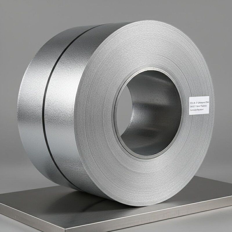 55% de aluminio de galvalume de acero envuelto en caliente - resistente a la corrosión 0,5-1,0 mm de espesor