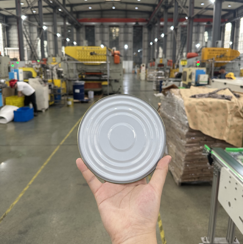 Tecnología de sellado anticorrosión de trabajo pesado: extremos de lata de alimentos industriales modelo 603D 153mm